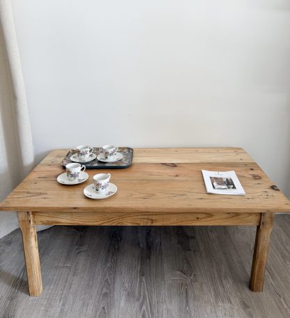 Mesa de Centro en Madera Lavada