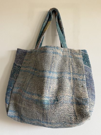 Bolso Kantha Blue-Green - Imagen 6