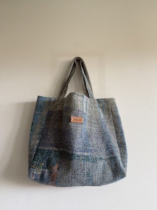 Bolso Kantha Blue