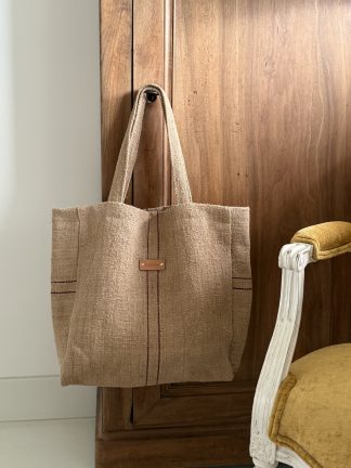 Bolso de Lino Antiguo