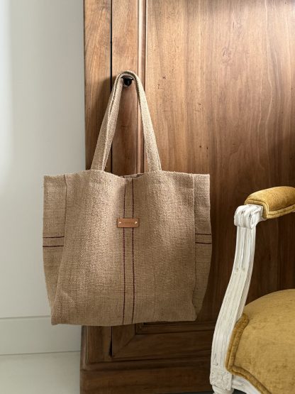Bolso de Lino Antiguo