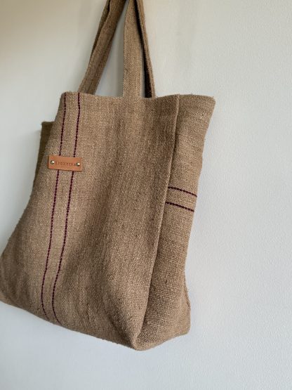 Bolso de Lino Antiguo - Imagen 3