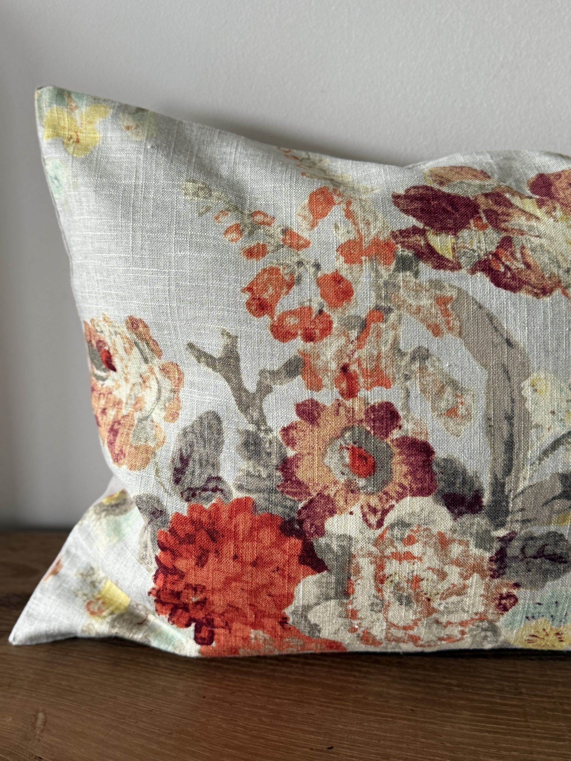 Almohadón Flor Orange - Imagen 2