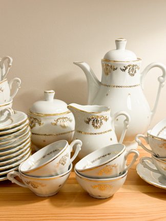 Juego de Café Porcelana