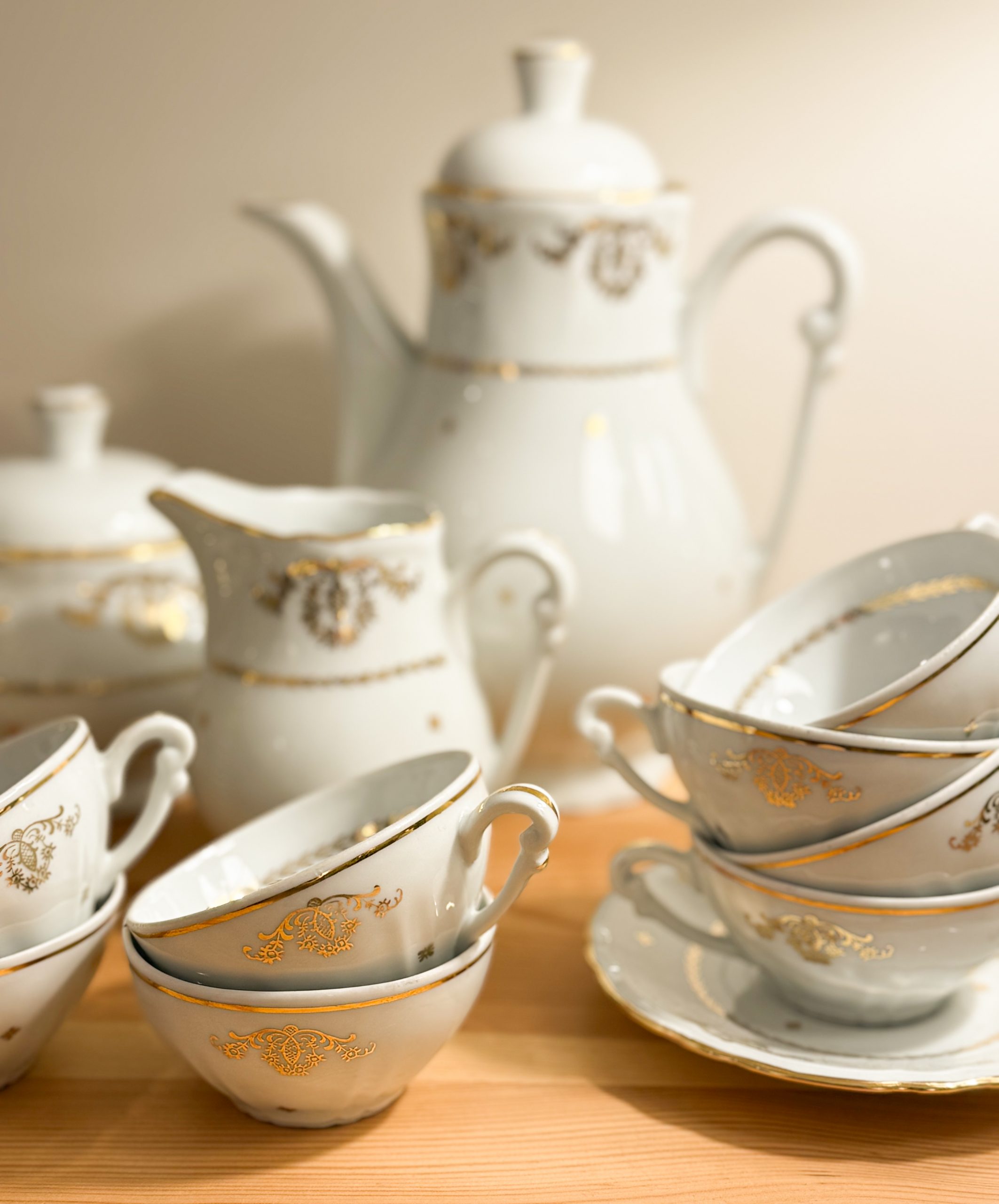 Juego de Café Porcelana - Imagen 3