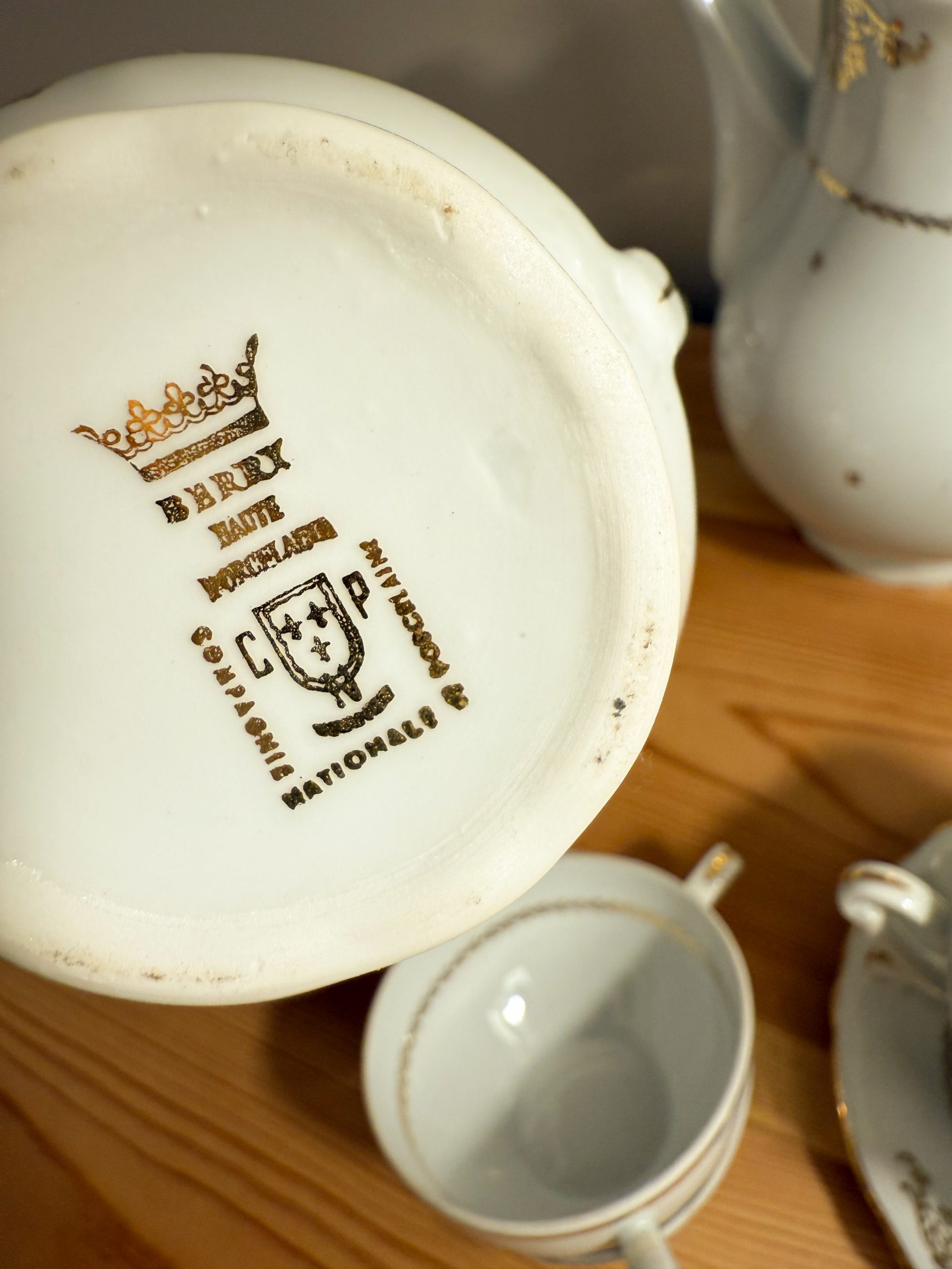 Juego de Café Porcelana - Imagen 5