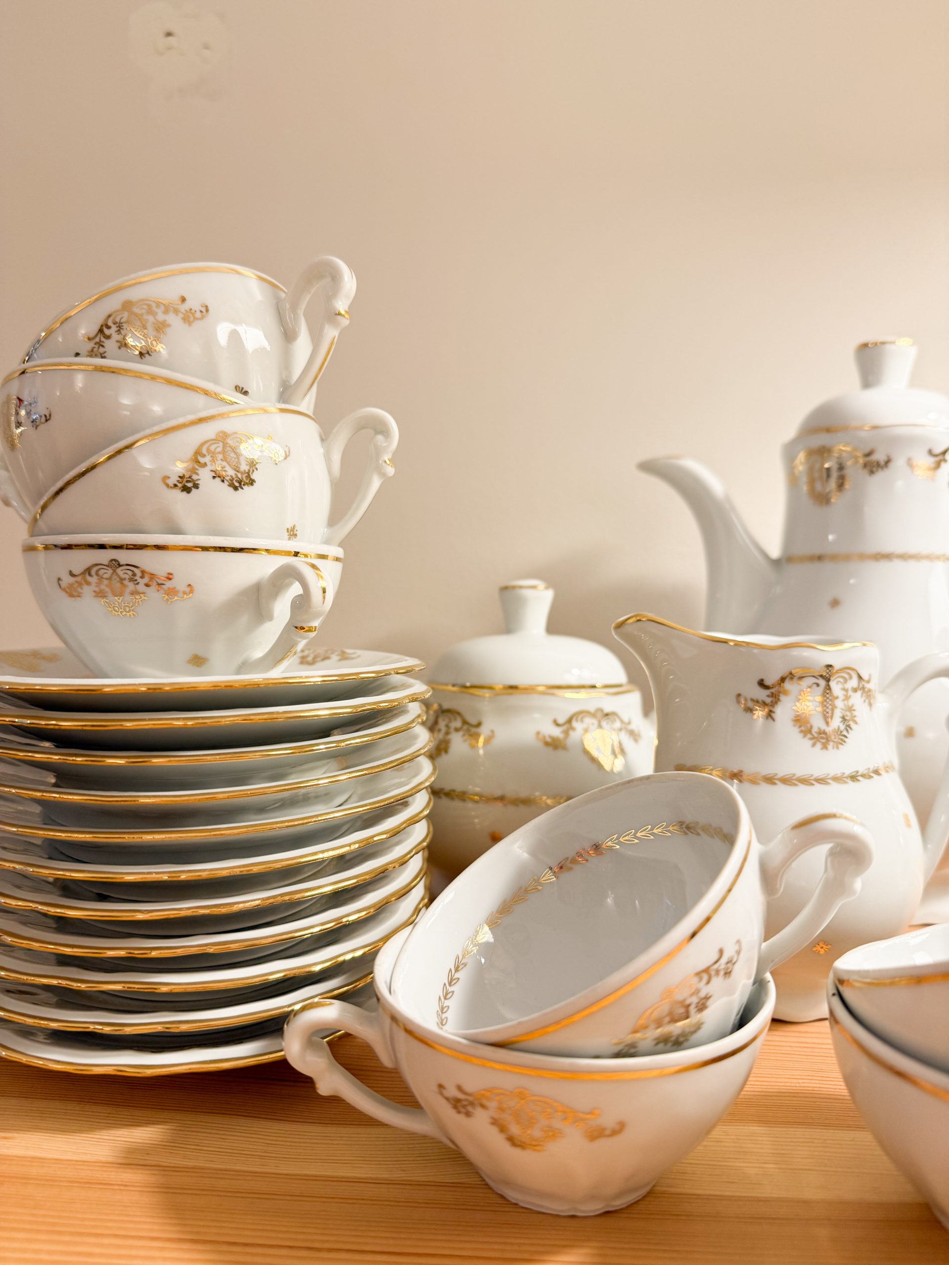 Juego de Café Porcelana - Imagen 8